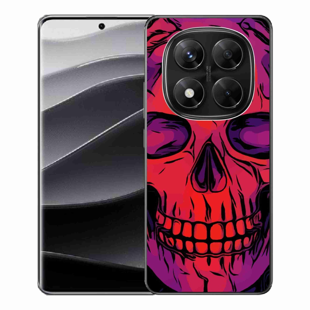 Gélový kryt mmCase na Xiaomi Redmi Note 14 Pro 5G/Poco X7 5G - lebka