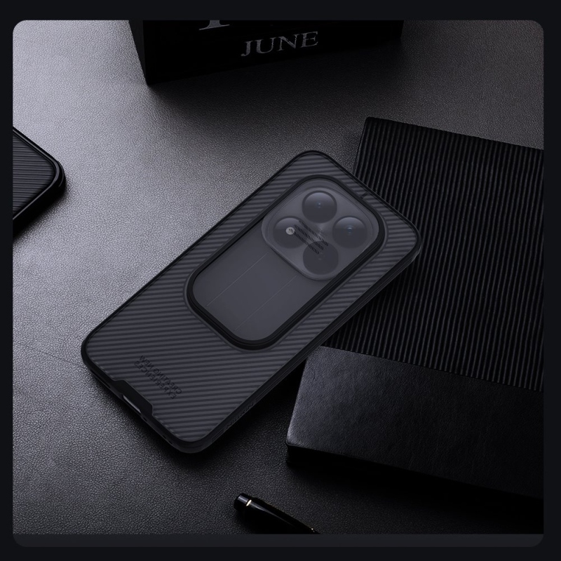 Nillkin CamShield PRO Zadný kryt pre Xiaomi Redmi Note 15 Pro 5G Transparent Black