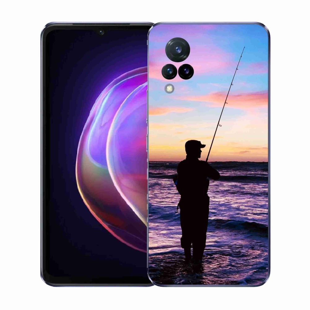 Gélový kryt mmCase na Vivo V21 4G/5G - rybárčenie 1