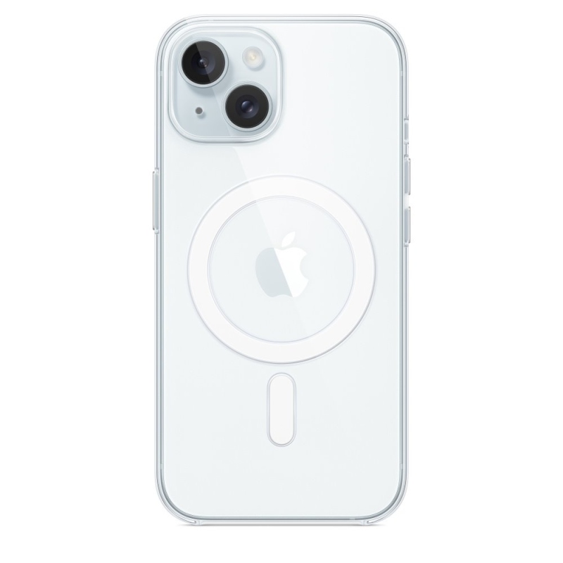 MT203ZM/A Apple Clear Kryt vr. MagSafe pre iPhone 15 Transparent