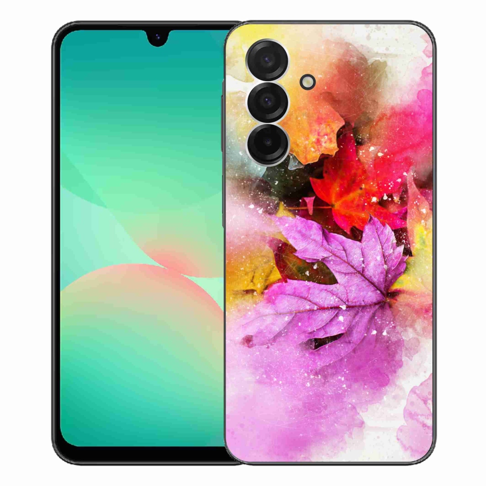 Gélový kryt mmCase na Samsung Galaxy A26 5G - farebné listy