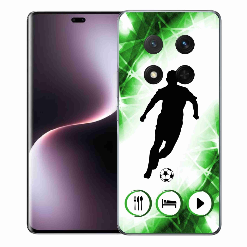Gélový kryt mmCase na Honor Magic 7 Lite 5G - futbalista