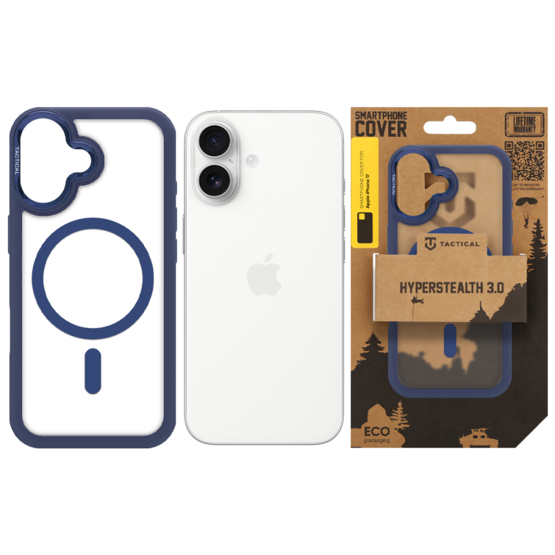 Tactical MagForce Hyperstealth 3.0 Puzdro pre Apple iPhone 17 Deep Blue