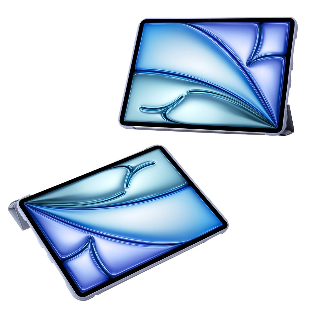 Origamis inteligentné polohovacie puzdro na tablet iPad Air 13 (2024)/(2025) - fialové