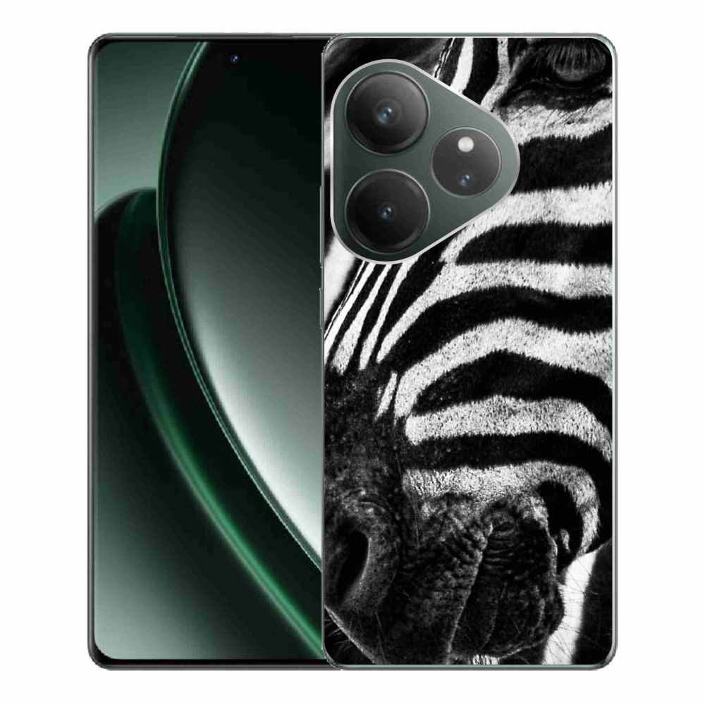 Gélový kryt mmCase na Realme GT 6 5G/GT 6T 5G - zebra