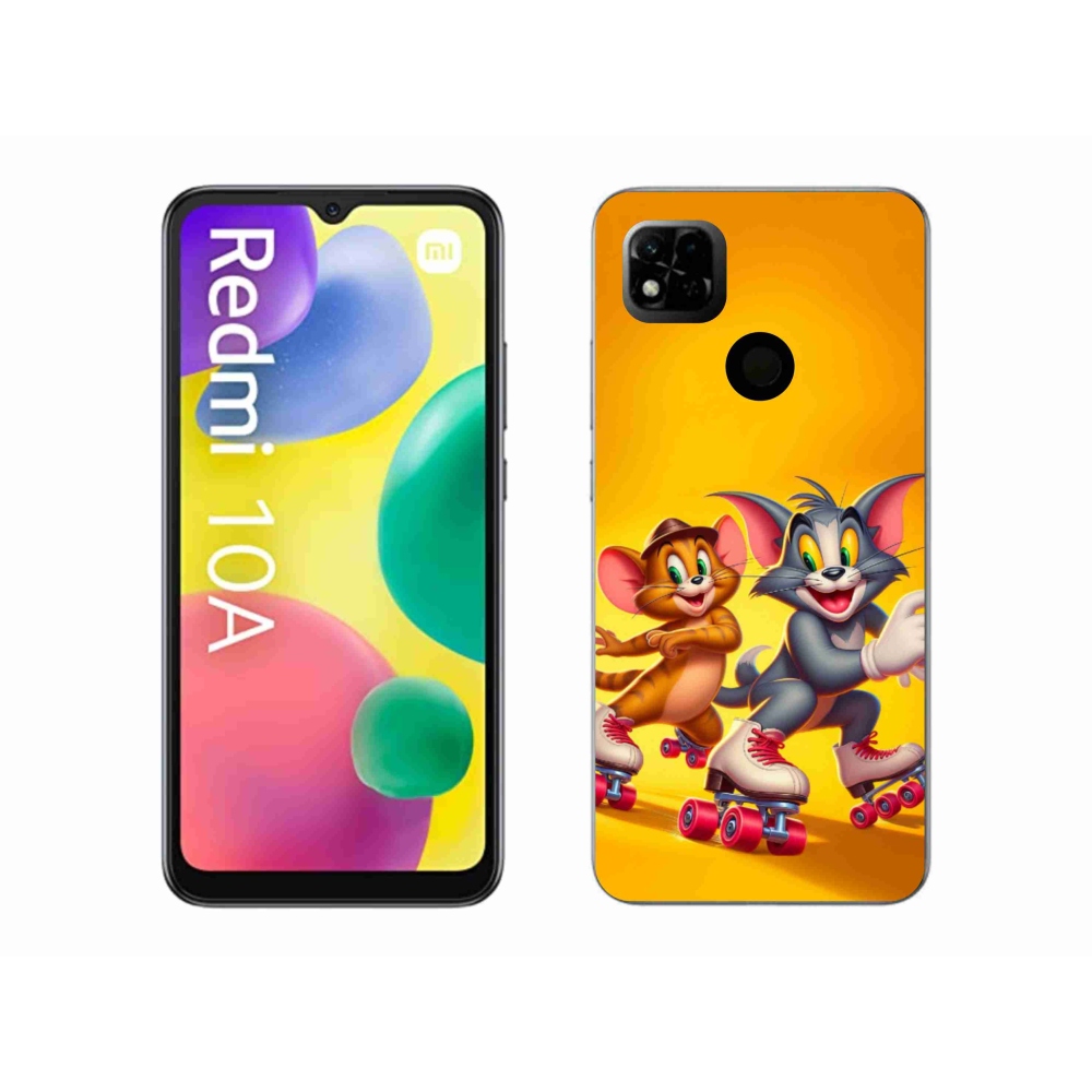 Gélový kryt mmCase na Xiaomi Redmi 10A - tom a jerry