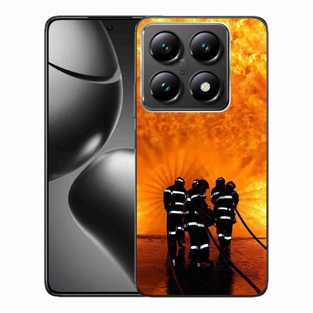Gélový kryt mmCase na Xiaomi 14T Pro - požiar
