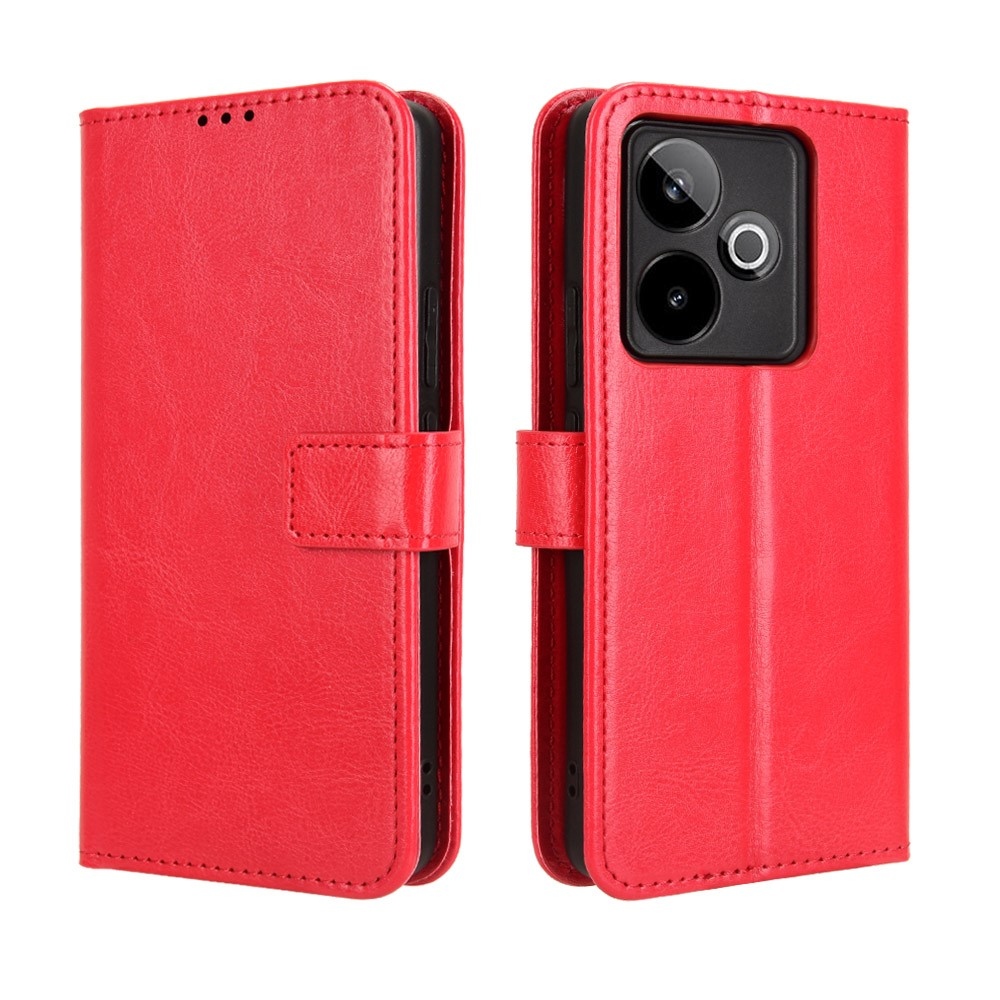 Crazy knižkové puzdro na Realme GT 7 5G - červené