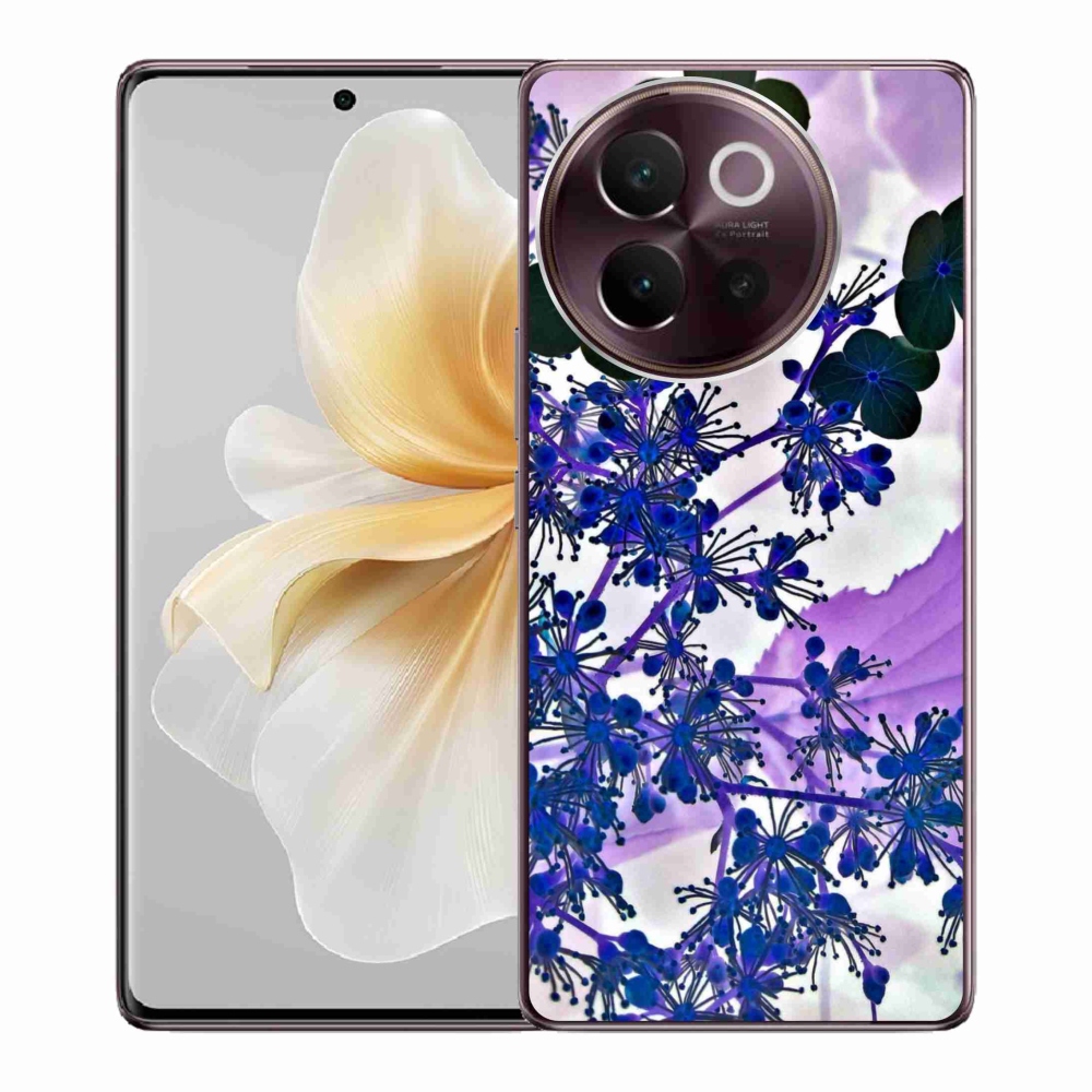 Gélový kryt mmCase na Vivo V40 Lite 5G - kvet hortenzie