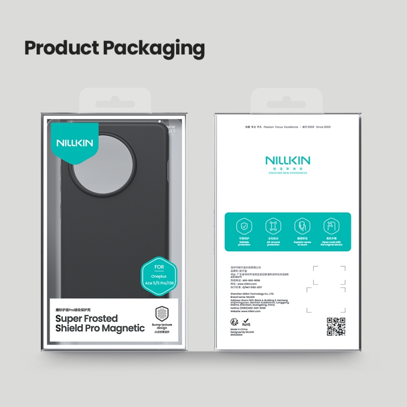 Nillkin Super Frosted PRE Magnetic Zadný Kryt pre OnePlus 13R Black