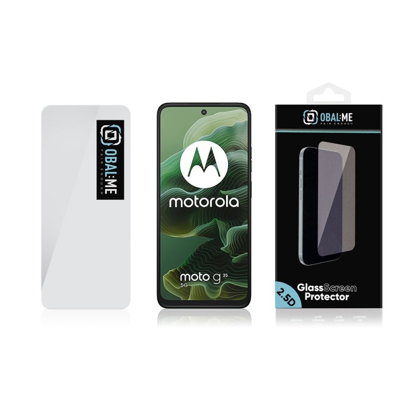 OBAL:ME 2.5D Tvrdené Sklo pre Motorola G35 Clear
