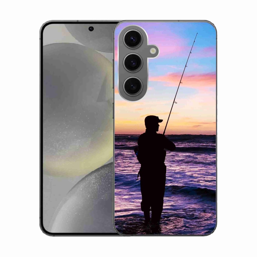 Gélový kryt mmCase na Samsung Galaxy S24 - rybárčenie 1