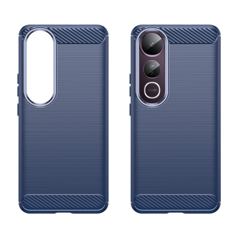 Carbon odolný gélový obal na Vivo V50 Lite 4G/5G - modrý