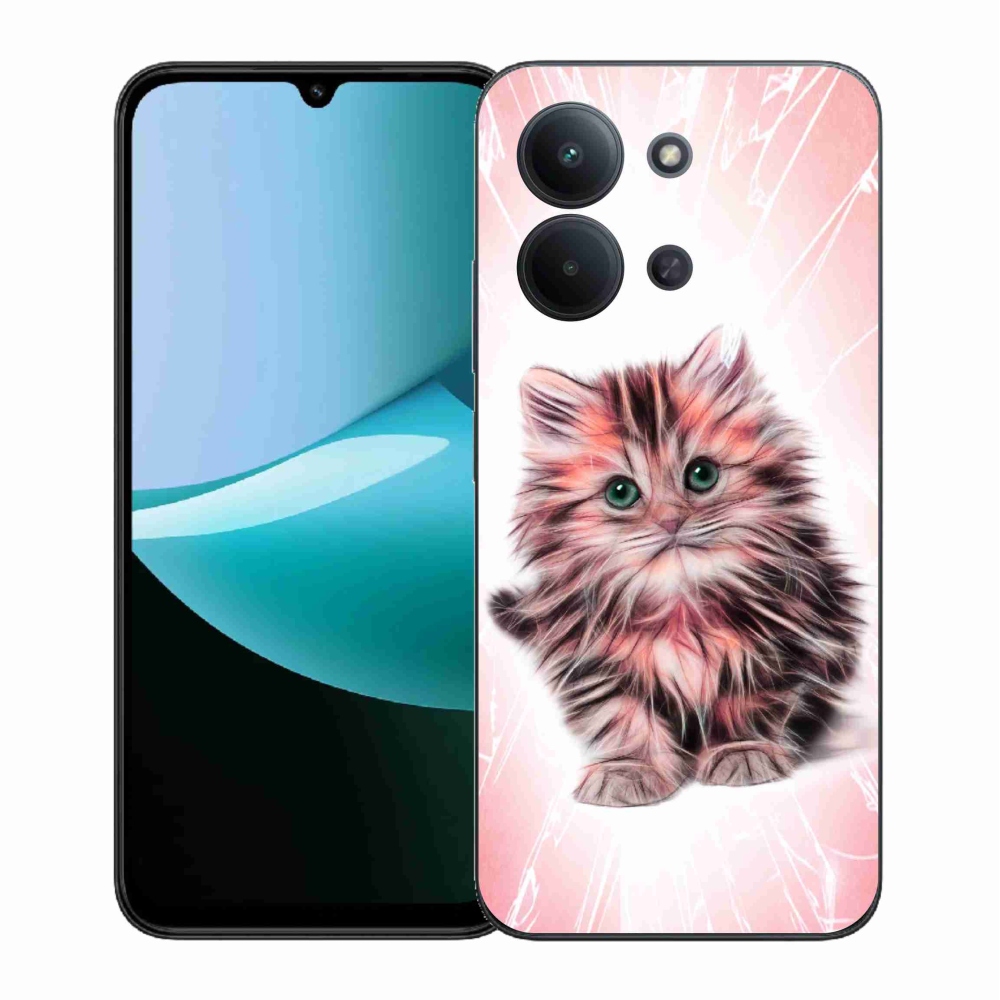Gélový kryt mmCase na Xiaomi Redmi 15C 4G (171mm)/Poco C85 4G (171mm) - roztomilé mačiatko