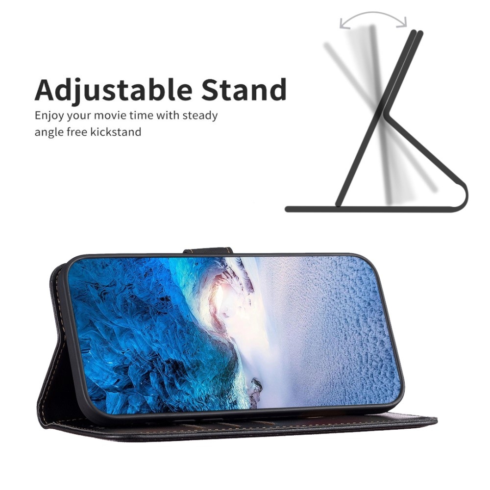 BNF knižkové púzdro na Samsung Galaxy S25 Edge - čierne