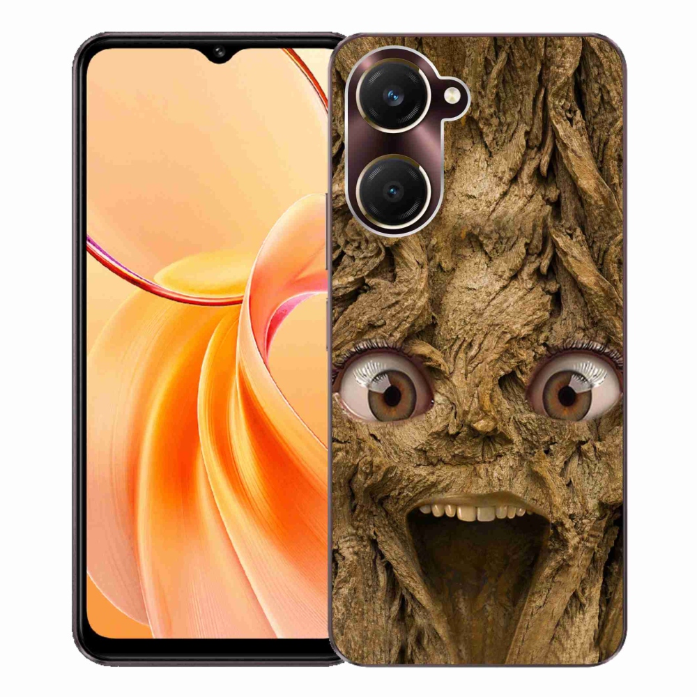 Gélový kryt mmCase na Vivo Y28s 5G - veselý strom s očami