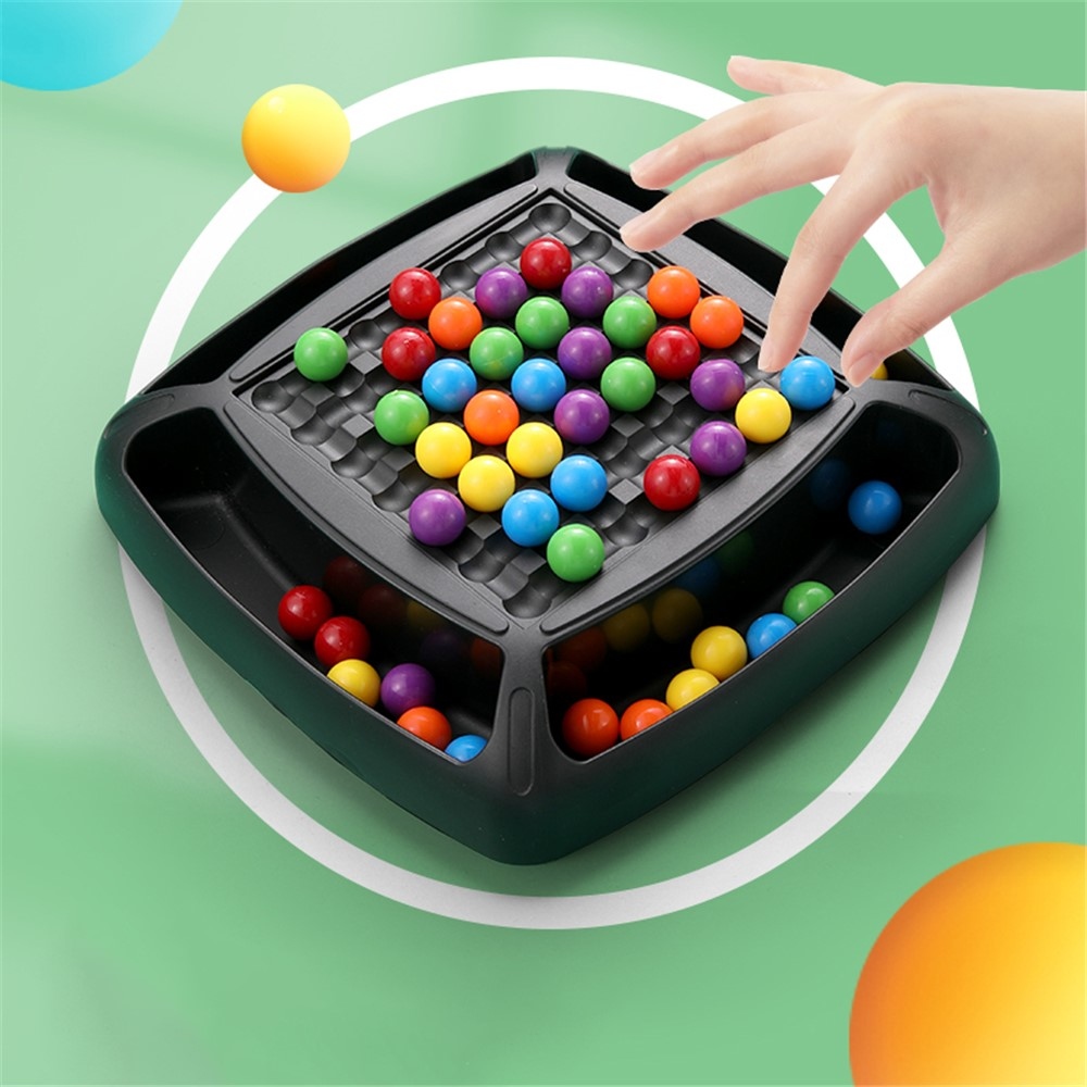 Motorická hra s farebnými guličkami pre rozvoj sústredenia detí