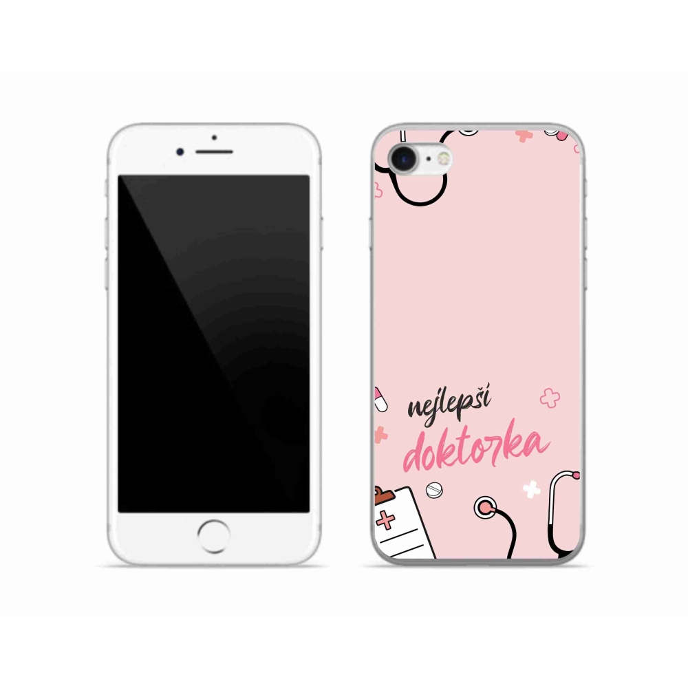 Gélový kryt mmCase na iPhone SE (2022) - najlepšia doktorka