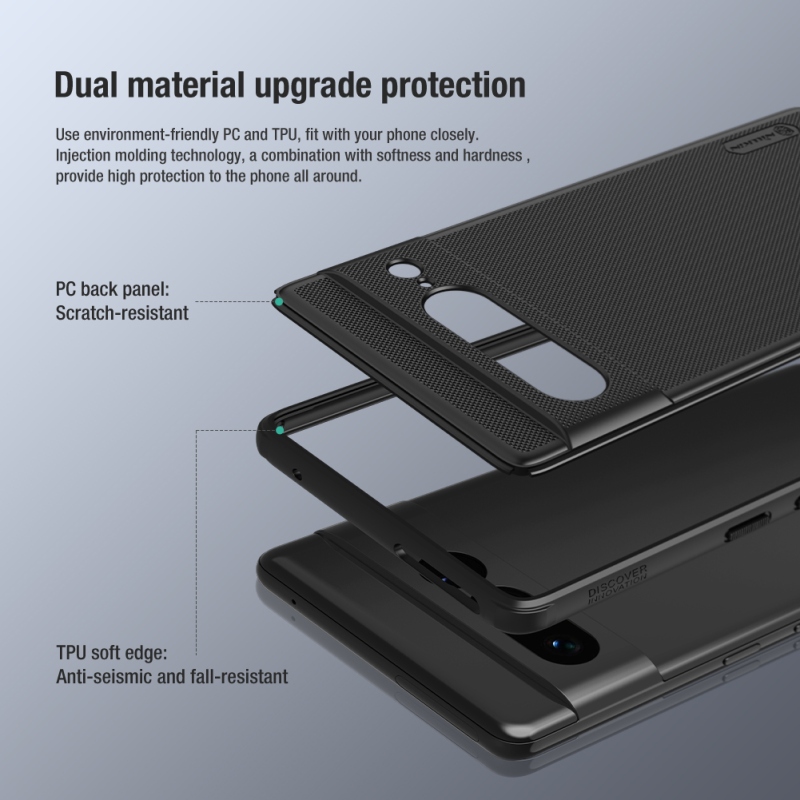 Nillkin Super Frosted PRO Zadný Kryt pre Google Pixel 7 Pro Black