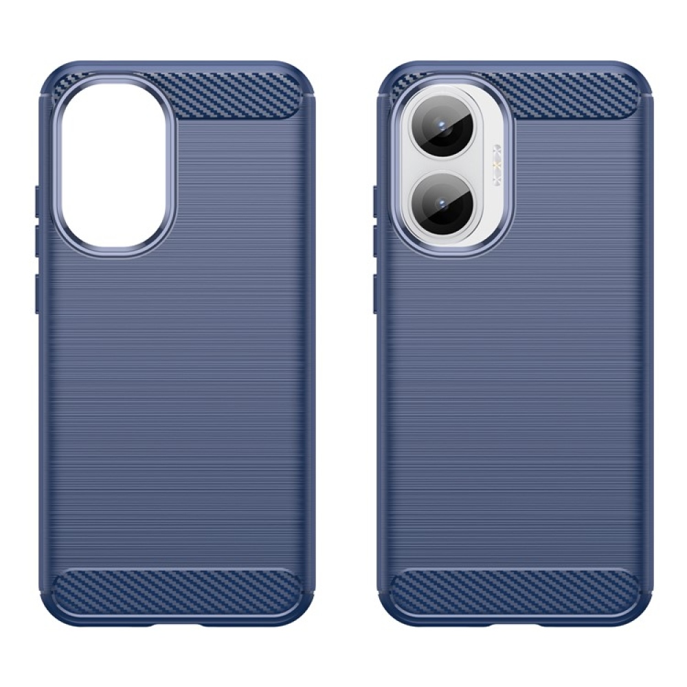Carbon odolný gélový obal na Xiaomi Poco F7 5G - modrý