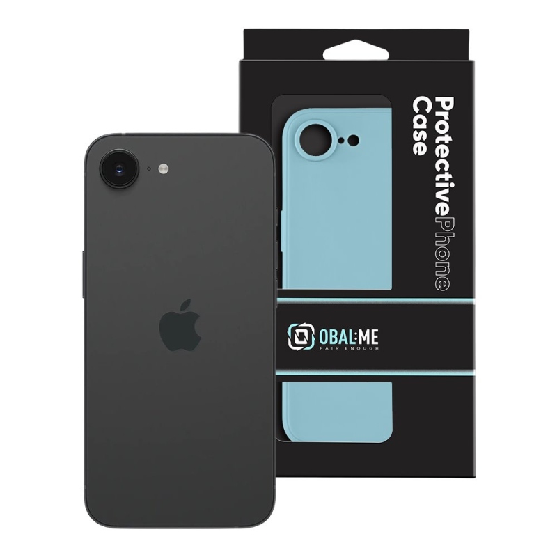 OBAL:ME Matte TPU Kryt pre Apple iPhone 16e Pastel Blue
