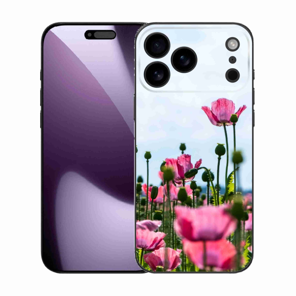 Gélový kryt mmCase na iPhone 17 Pro Max - vlčí mak