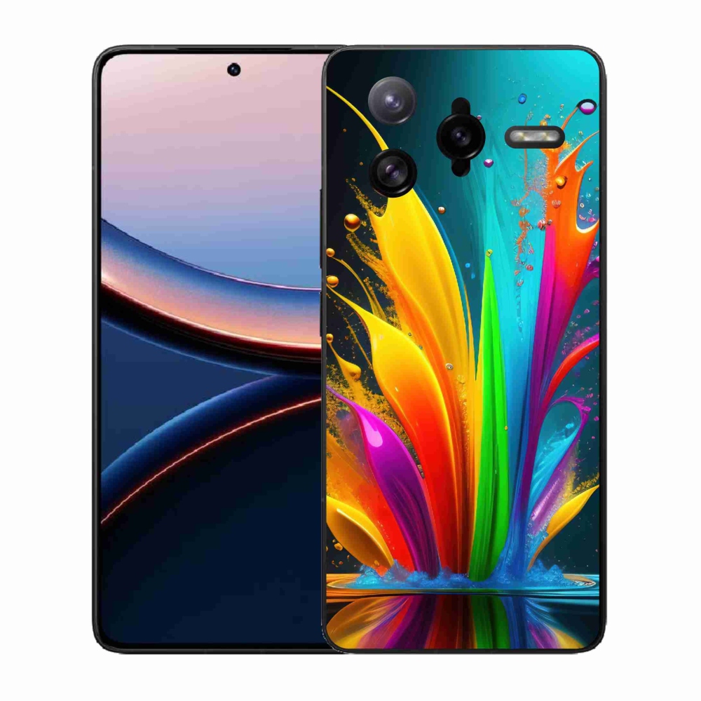 Gélový kryt mmCase na Xiaomi Poco F7 Ultra - abstraktný motív 1
