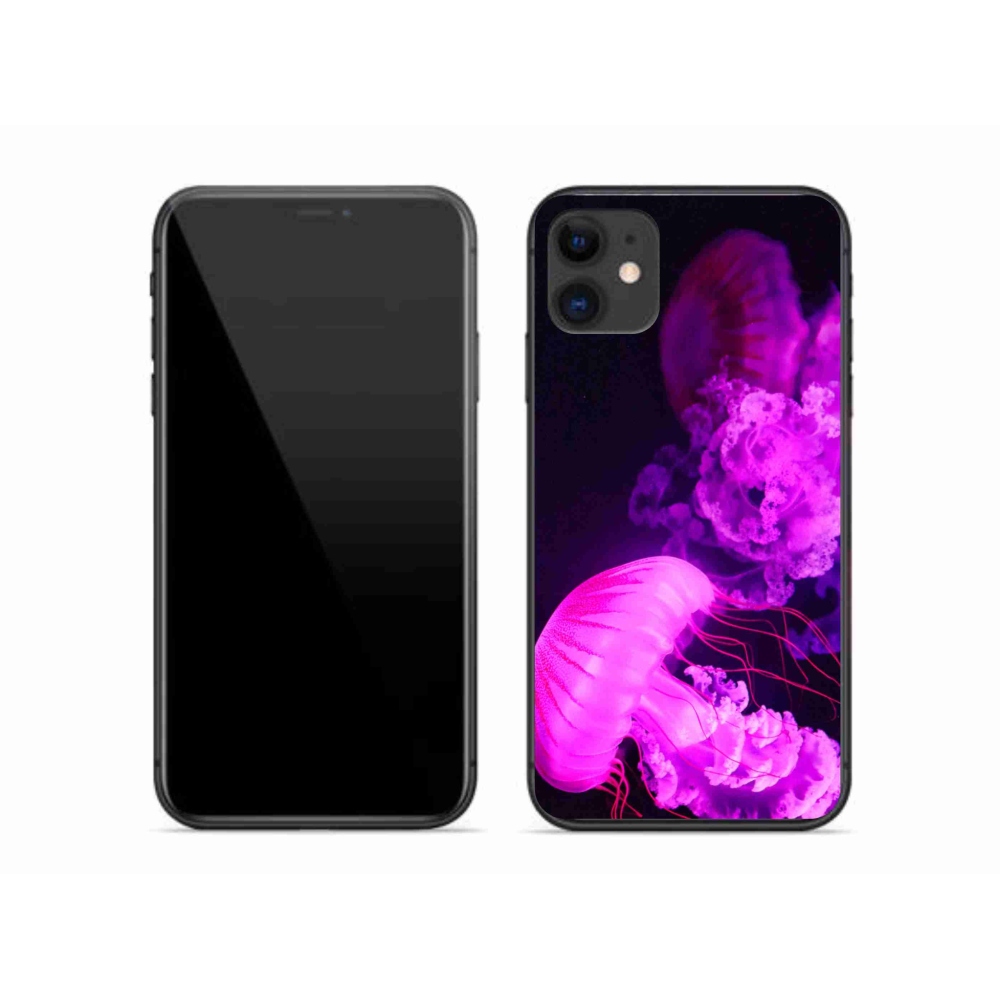 Gélový kryt mmCase na iPhone 11 - medúza 1