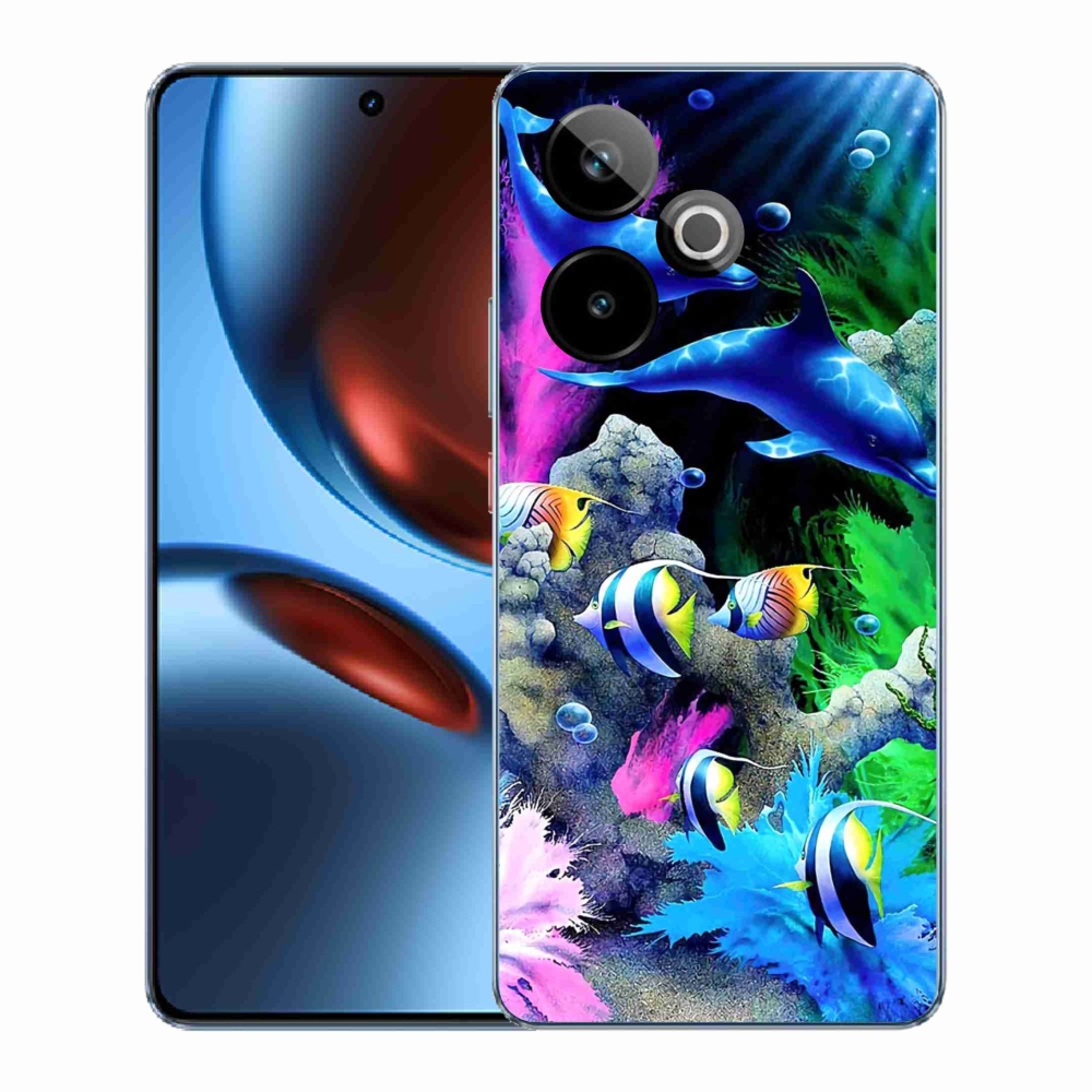 Gélový kryt mmCase na Realme GT 7 5G/GT 7T 5G - morský svet
