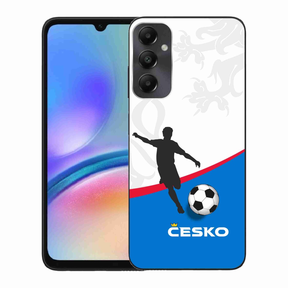 Gélový kryt mmCase na Samsung Galaxy A05s - futbal Česko 1