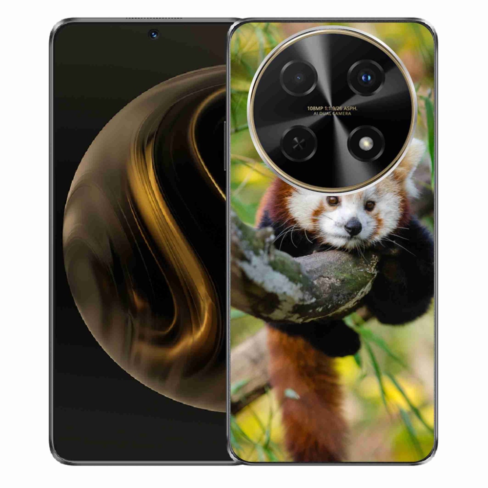 Gélový kryt mmCase na Huawei Nova 12i - panda červená