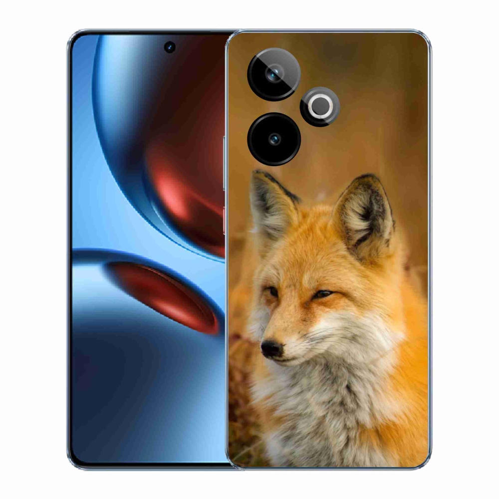 Gélový kryt mmCase na Realme GT 7 5G/GT 7T 5G - líška