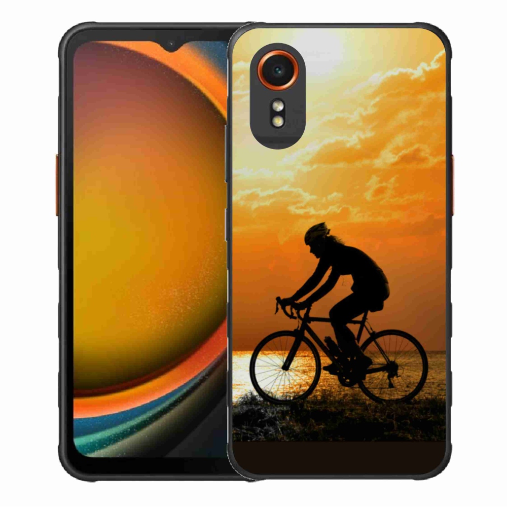 Gélový kryt mmCase na Samsung Galaxy Xcover 7 - cyklovýlet