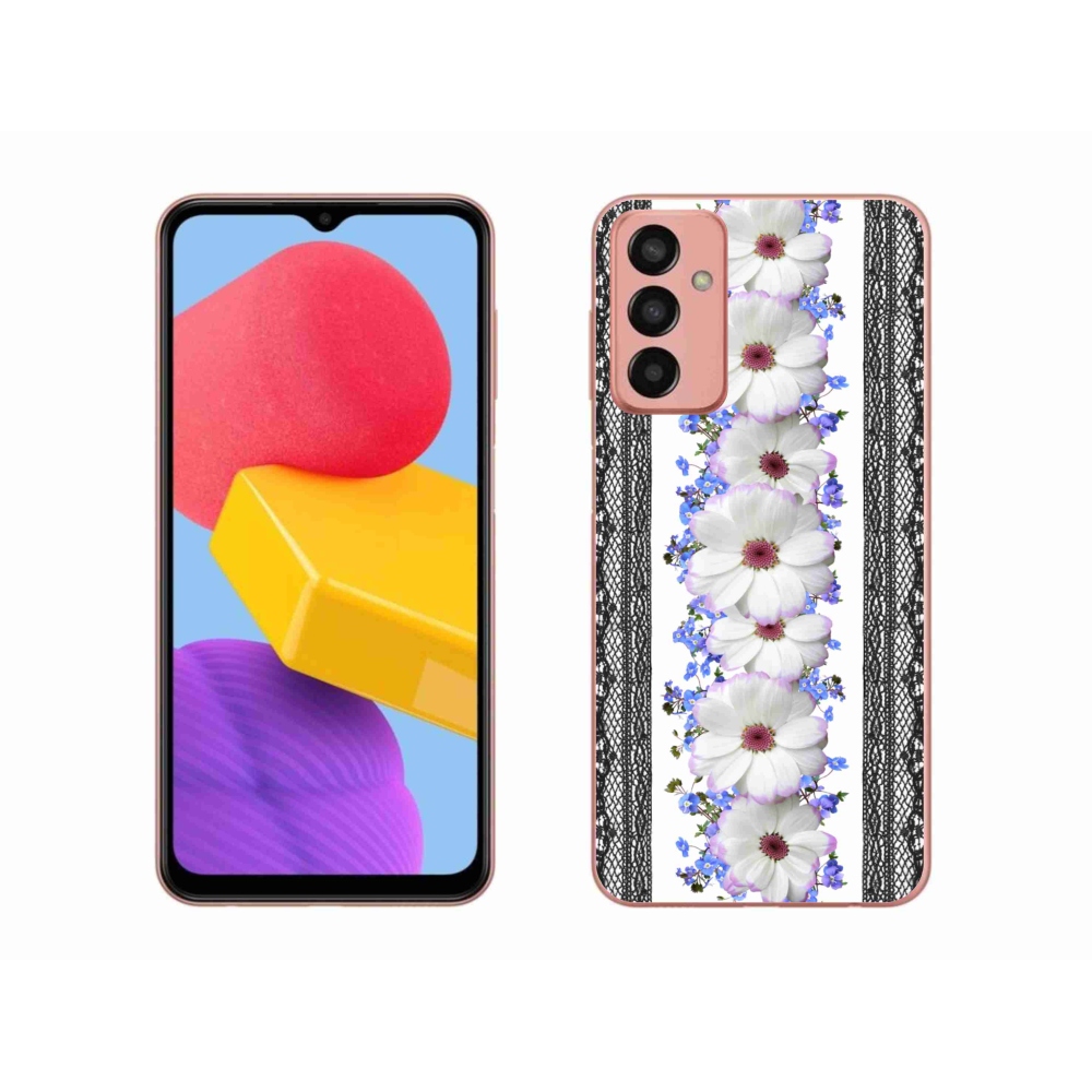 Gélový kryt mmCase na Samsung Galaxy M13 - kvety 8