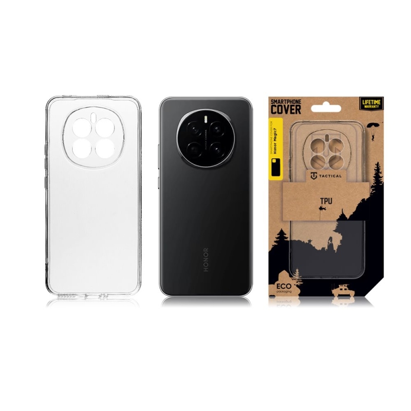 Tactical TPU Kryt pre Honor Magic7 Transparent