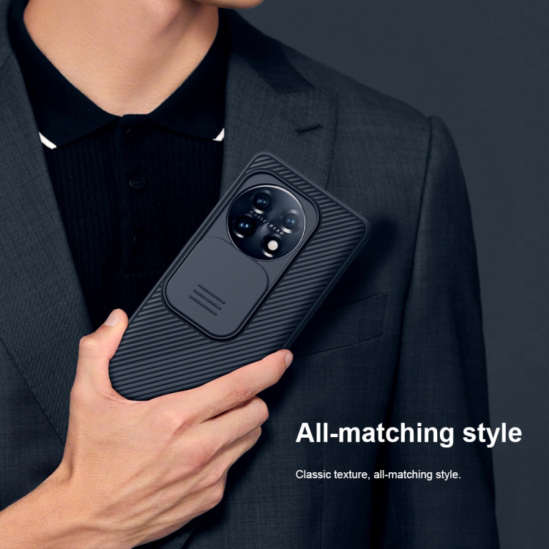 Nillkin CamShield PRE Zadný Kryt pre OnePlus 11 Black