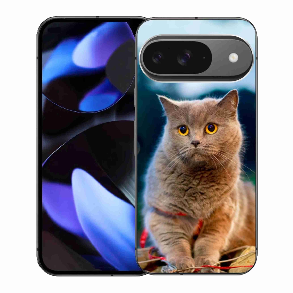 Gélový kryt mmCase na Google Pixel 9/9 Pro - britská modrá 2