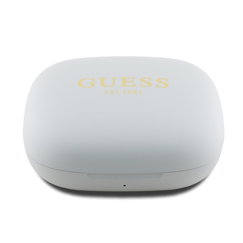 Guess Satin Classic Logo OWS Bezdrôtové Slúchadlá Beige