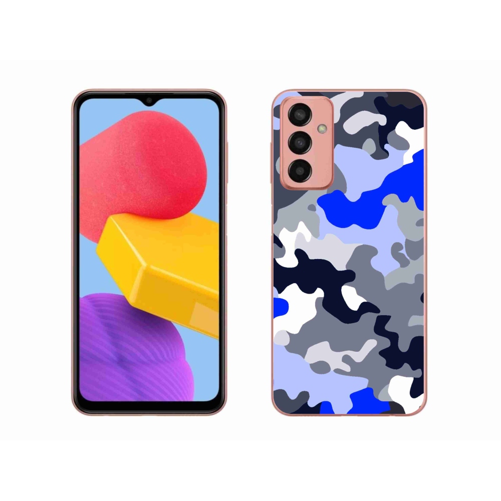 Gélový kryt mmCase na Samsung Galaxy M13 - maskáčový vzor 8