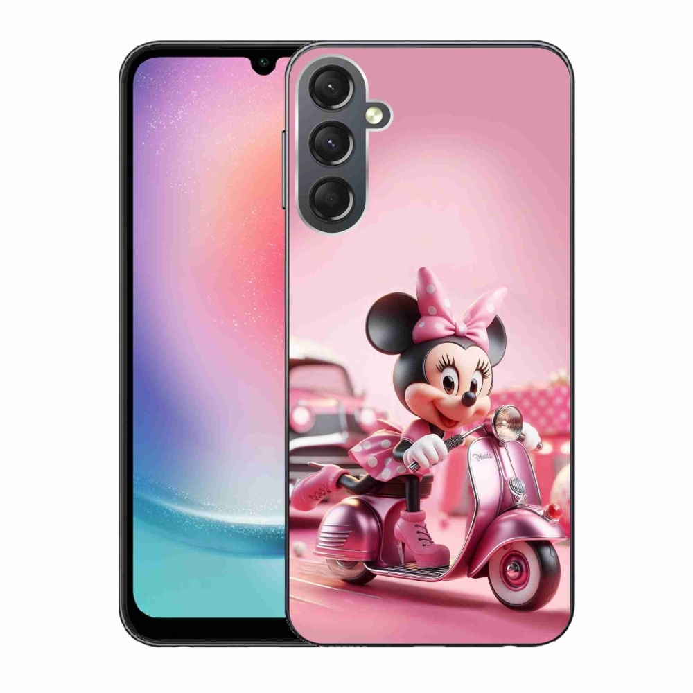 Gélový kryt mmCase na Samsung Galaxy A24 - minnie 1