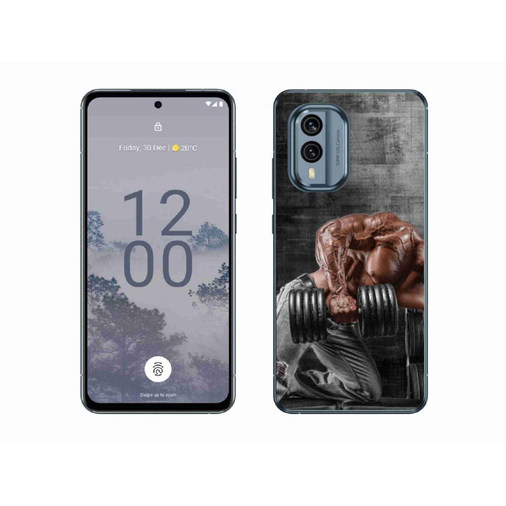 Gélový kryt mmCase na Nokia X30 5G - posilňovanie 1
