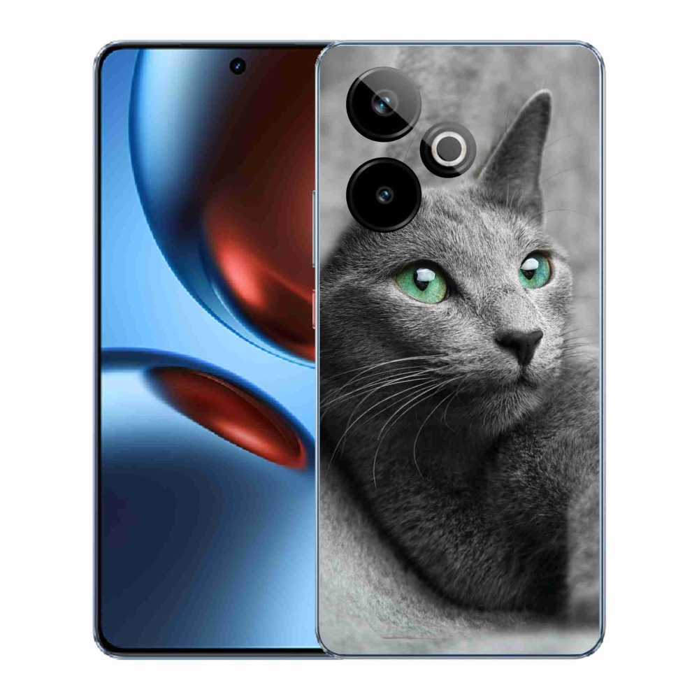 Gélový kryt mmCase na Realme GT 7 5G/GT 7T 5G - mačka 2