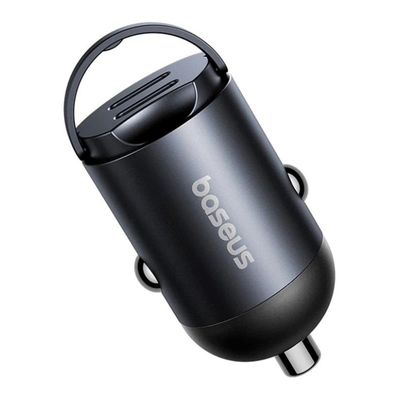 Mini nabíjačka do auta Baseus Tiny Star USB-C/USB-C 30W Cosmic Black