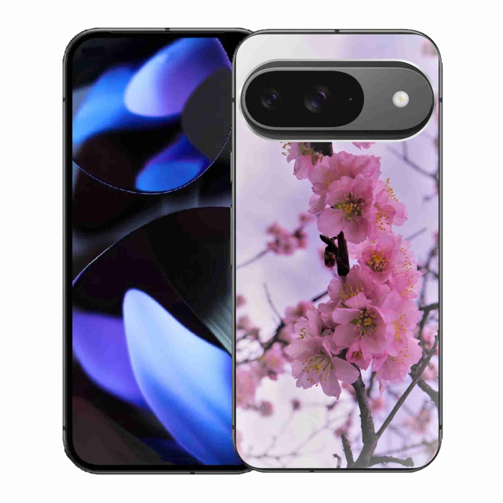 Gélový kryt mmCase na Google Pixel 9/9 Pro - kvety 7