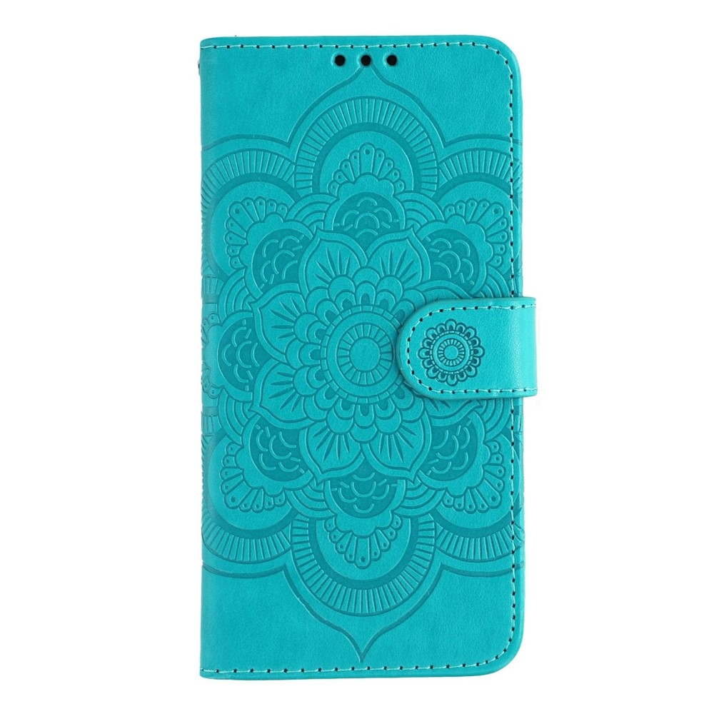 Mandala knižkové púzdro na Xiaomi Redmi 15 5G - modré