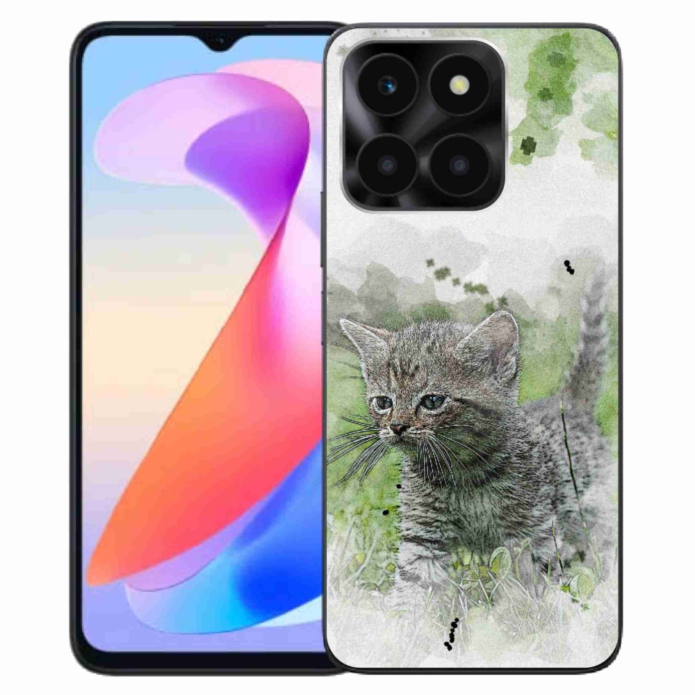 Gélový kryt mmCase na Honor X6a - roztomilé mačiatko 1