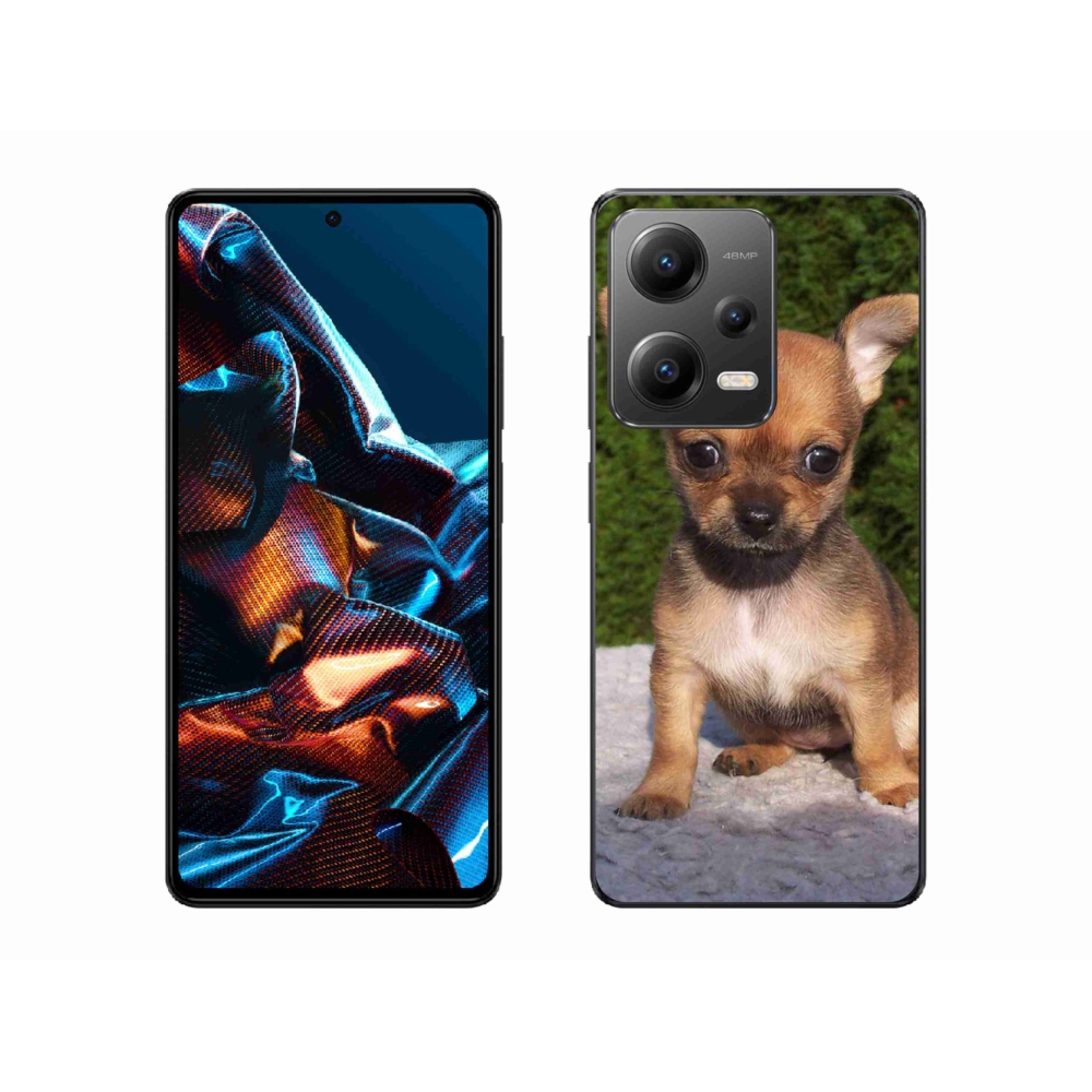 Gélový obal mmCase na mobil Xiaomi Redmi Note 12 Pro 5G - čivava 3