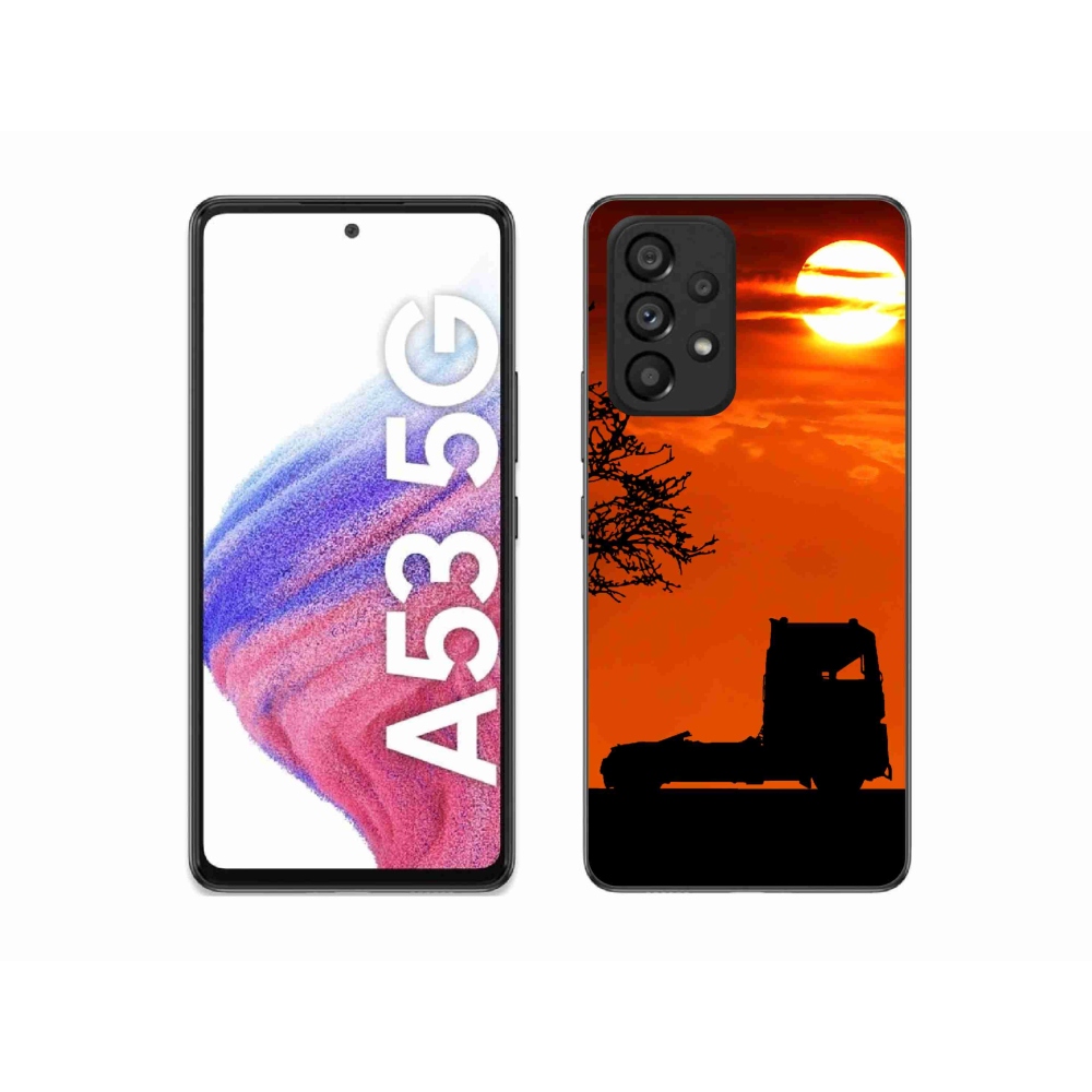 Gélový kryt mmCase na Samsung Galaxy A53 5G - kamión 3