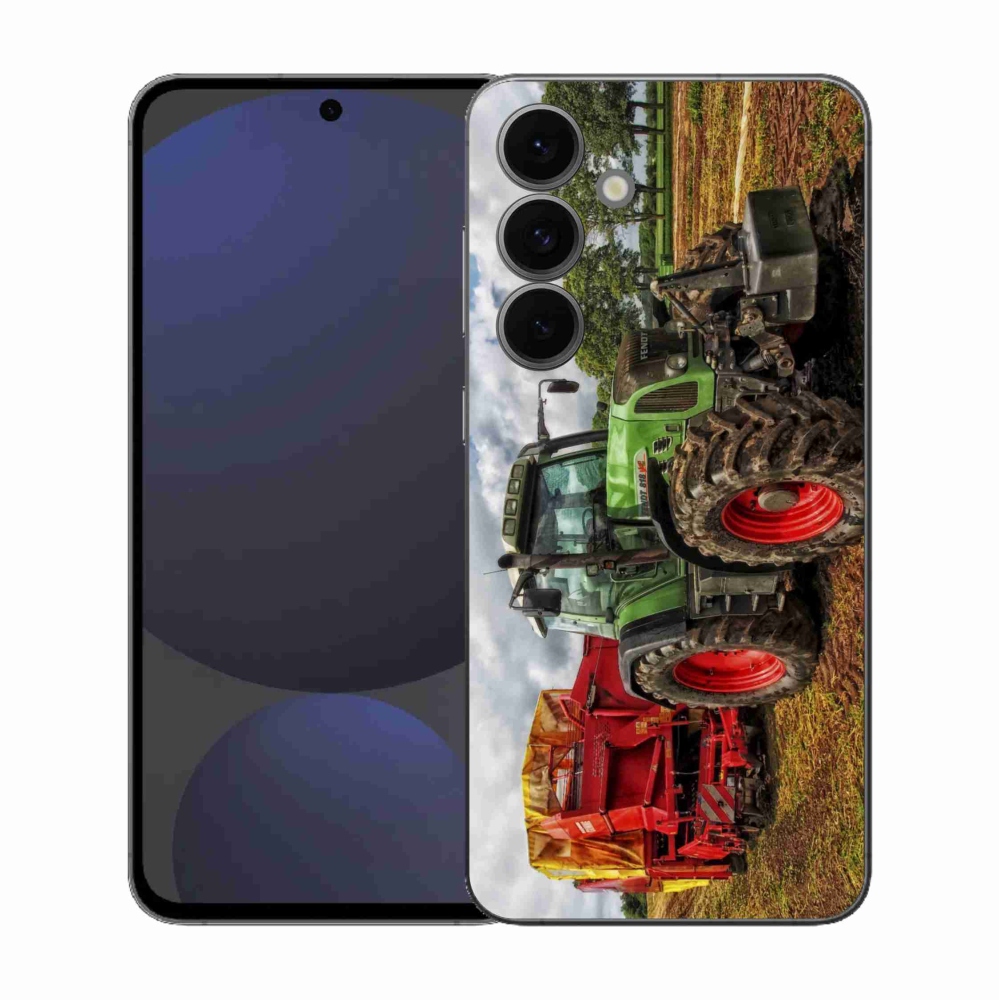 Gélový kryt mmCase na Samsung Galaxy S25 FE - traktor 4