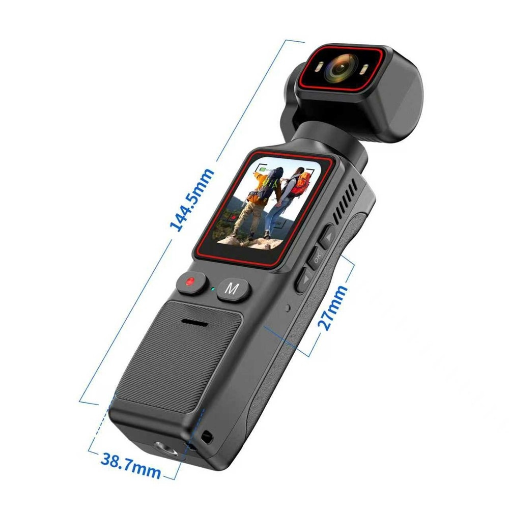 Vlogovacia kamera L19S 2K s LED osvetlením